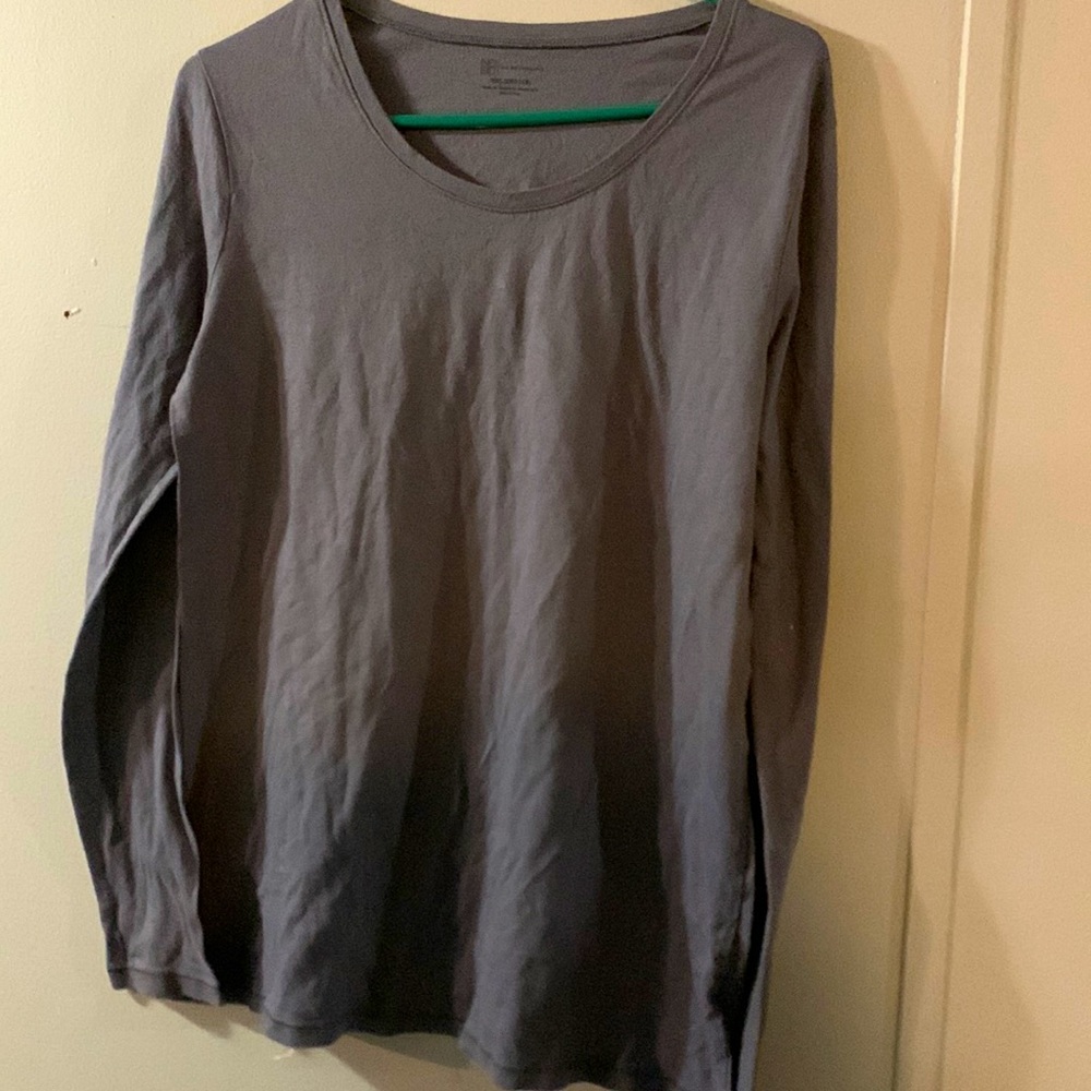 Plan gray perfect condition shirt
